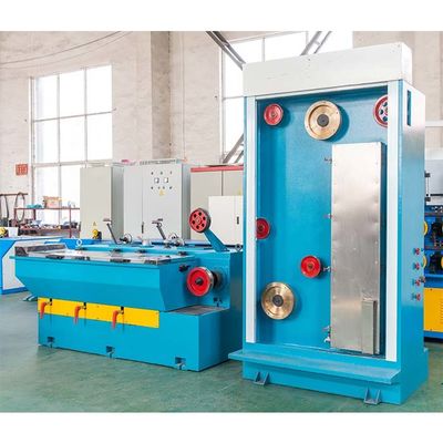 Harga yang bagus Equipment Gold Electrical Wire Drawing Intermediate Copper Wire Making Machine Mesin pembuatan kawat tembaga on line