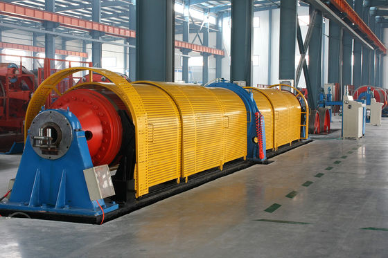 Harga yang bagus Steel Electric Wire Cable Making Tubular Stranding Machine High Speed Tubular Strander on line