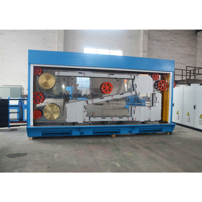 Harga yang bagus Mesin pemecahan batang tembaga berkecepatan tinggi continuous annealing double-spooler take-up loading on line