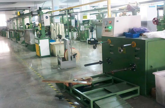 Harga yang bagus House Wire Electric Cable Extrusion Manufacturing Machine Line Proses on line