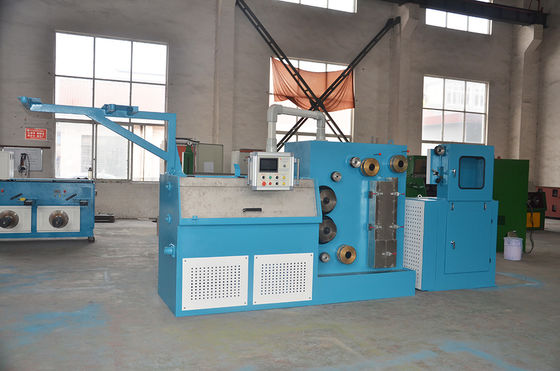 Harga yang bagus Multi Line Wire Drawing Machine Mesin Menggambar Wire Medium Fine Dengan Annealer on line