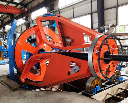 Cradle Type Kabel Laying Up Machine Mesin pembuatan kabel bagian besar