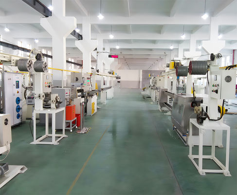 Jalur Ekstrusi Kabel Berkecepatan Tinggi dengan Teknologi Canggih untuk Produksi Lemes