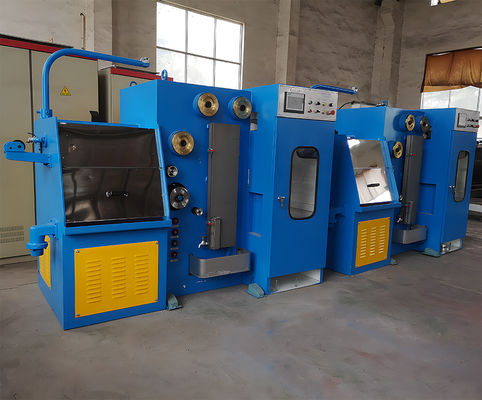 Harga yang bagus 1.2mm-0.1mm Mesin Menggambar Kawat Tembaga halus Dengan Annealer Kontinyu China Manufacturer on line