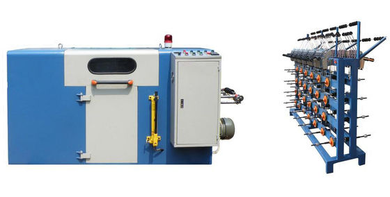 Kawat Baring Tembaga Twisted Mesin 650P High Speed Double Twisting Single Twist Bunching Mesin