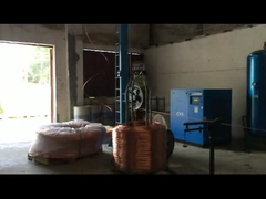 Produsen Cina Mesin pemecahan batang tembaga berkecepatan tinggi dengan annealer